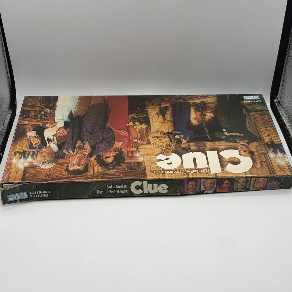 Clue - Parker Brothers - Classic Detective Board Game - Complete - Vintage 1996